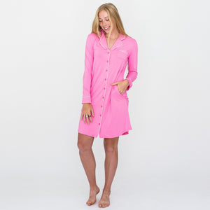 Pink Macaroon Classic Sleep Shirt